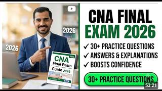 CNA Assessment test 2026:  30 Real Exam practice Questions and Answers screenshot 1