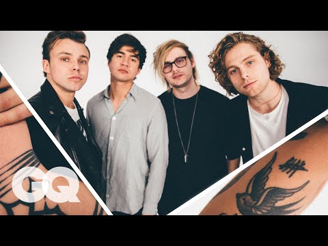 5 Seconds Of Summer 'Break Down Their Tatoos' With GQ