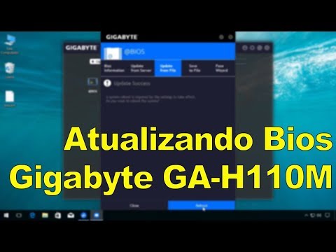 Atualizando a Bios das placas-mãe Gigabyte GA-H110M