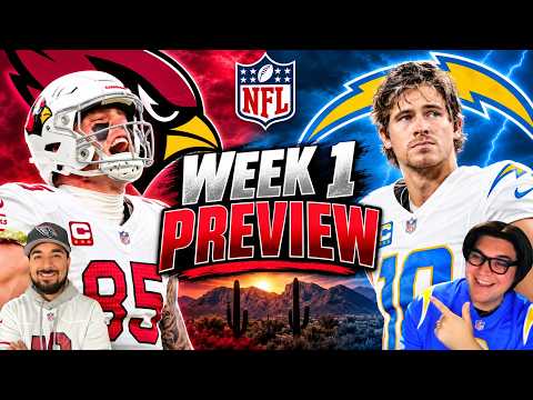 🚨 Arizona Cardinals vs Los Angeles Chargers WEEK 1 PREVIEW | BIGGEST UPSET Of 2026?!