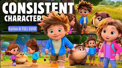 Create Consistent Characters with AI! 🎨 | HailuoAI (Minimax) Tutorial 👦👧 Unlimited Videos