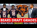 Chicago bears draft grades ryan poles crushes all 7 rounds of 2024 nfl draft led by caleb williams