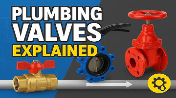 Types of Valves & Their Operation in Plumbing Systems
