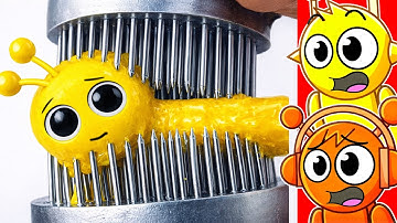 Reacting to THE MOST SATISFYING SPRUNKI VIDEOS of All Time! (Funny Animations)