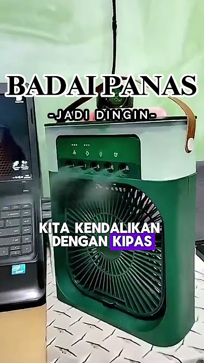 hawa panas kendalikan dengan kipas pendingin ac