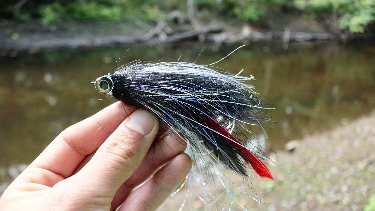 First Time EVER Fishing My Own Hand Tied Flies YouTube