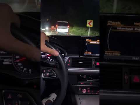 Audi Gece Snap HD araba snapleri