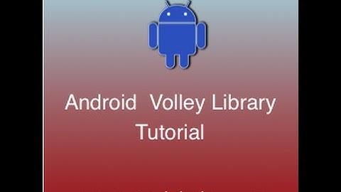 tutorialwing android volley library output