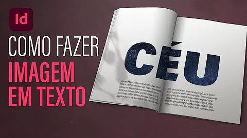 Como colocar uma imagem dentro de um círculo no InDesign?