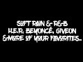 Sleep instantly wsoft rain  rb her beyonce3hrsultraclearsound for dark screen relaxation