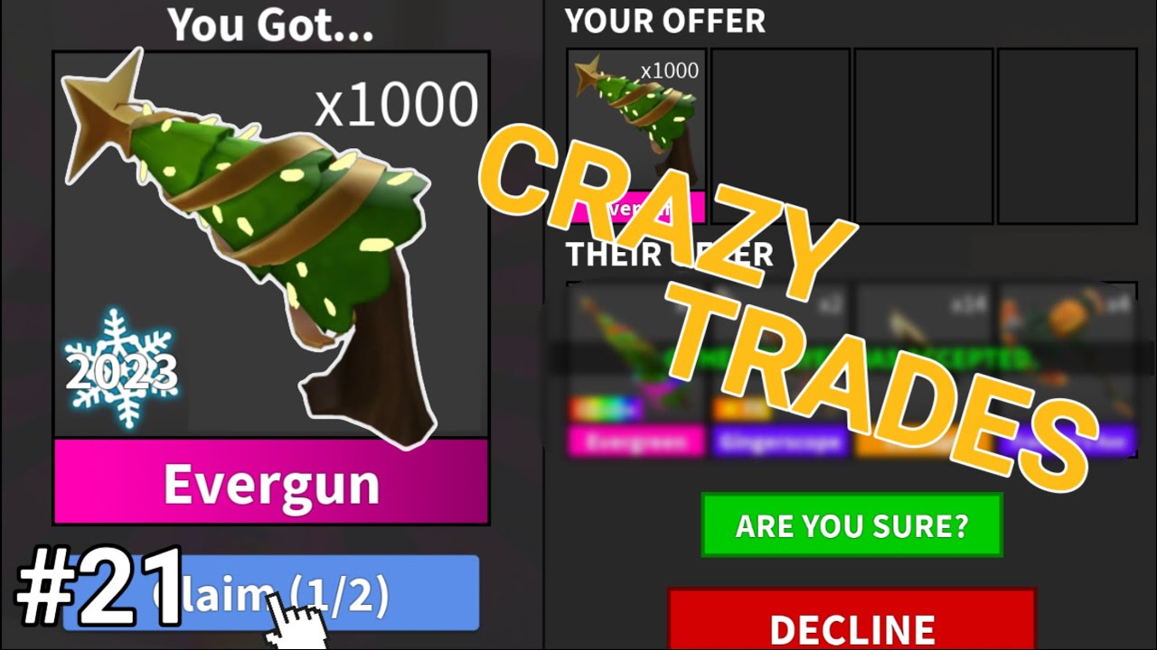 MM2 Торговый монтаж №21 (КРУПНЫЕ СДЕЛКИ!)