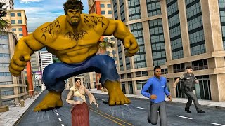 Hulk Smash Monster Hero City Fight Gameplay Walkthrough! Speed Star Gangster Fighting Game! #hulk screenshot 5