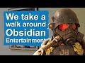 We take a walk around obsidian entertainment and narrowly avoid their secret project