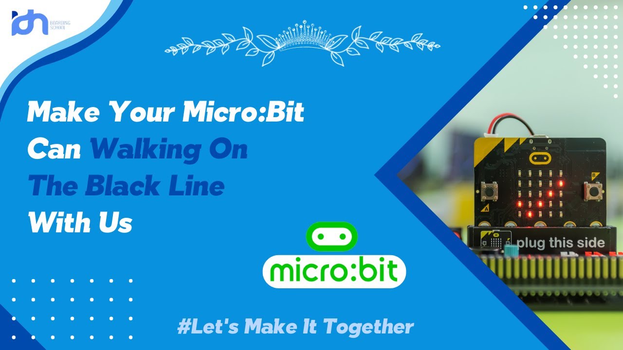 Micro Bit Racetrack Walk Make Your Micro:Bit Can Follow A Line Like Walking On The Circuit ...