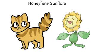 Warrior Cats as Pokémon