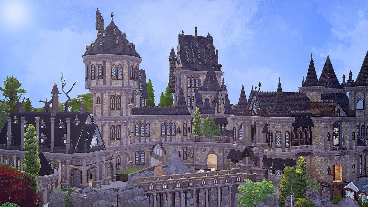 Hogwarts Harry Potter Sims 4 Speed Build Youtube Hogwarts Sims Vrogue