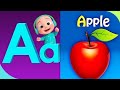 Toddlers' Favorite ABC Phonic Song, Learn with A for Apple