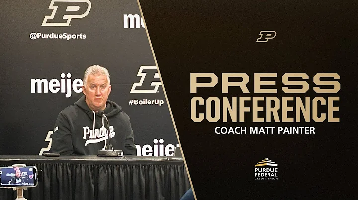 Coach Matt Painter Press Conference vs. Alabama | Purdue Men's Basketball
