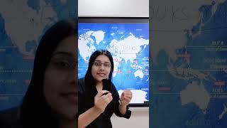 Trick to Remember countries on equator #worldmap