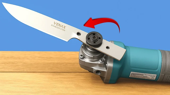 Shocking Idea of ​​a 55-year-old Citizen | Turn an angle grinder into an industrial chopper