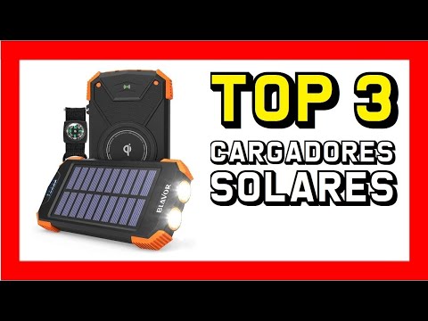 Cargador solar para móvil