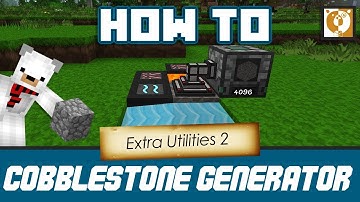 Automatic cobblestone generator - Extra Utilities 2 [Minecraft 1.10.2] - Bear Games How To