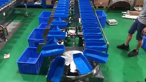 Rotary multi-stage weight sorting machine for Raw fish