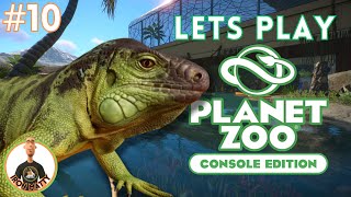 ADDING CAIMANS TO THE REPTILE HOUSE  Planet Zoo Console Sandbox Zoo