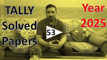 Tally Solved Assignment | Tally Assignment | Tally Practical Test | Tally Notes | Tally Teacher Note