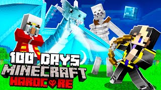 I Survived 100 Days as an ARCHER in Hardcore Minecraft