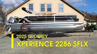 Why the 2025 Godfrey Xperience 2286 SFLX is Perfect for Your Next Adventure @ Woodard Marine