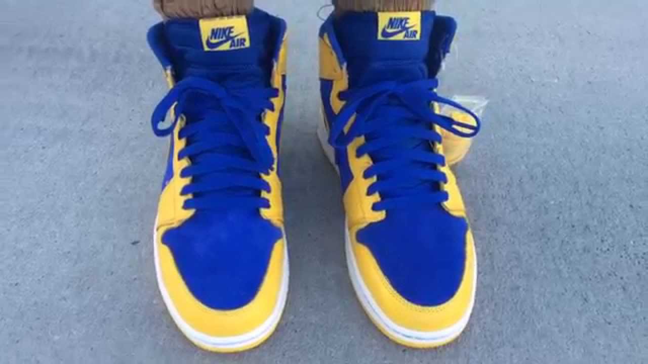 jordan 1 laney on feet