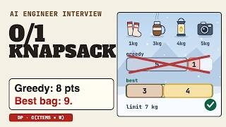 Details Knapsack: Leave It or Take It, One Table (AI Engineer Coding Interview) News