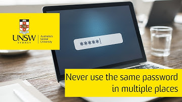 Never use the same password in multiple places