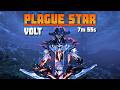 Solo SP Plague Star (7m 55s) | VOLT | Burston Incarnon | WARFRAME