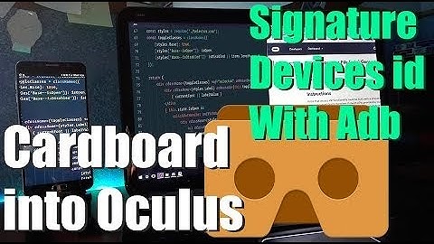 Turn your Google Cardboard into Oculus Rift with the sideload signature!! NO TRINUS!!  Ale TECH
