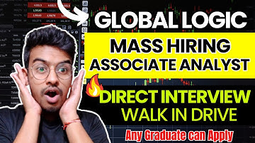 Biggest Hiring | Global Logic | Latest Off Campus Drive | Walk In | Direct Interview | 2022 | 2023