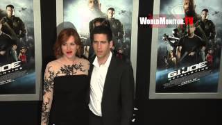 Molly Ringwald, Panio Gianopoulos arrive at G.I Joe - Retaliation Los Angeles Premiere