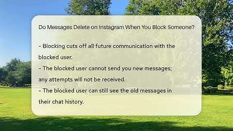 Do Messages Delete on Instagram When You Block Someone? - Everyday-Networking