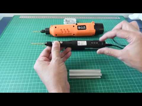 3款微型打磨機鑽孔測試