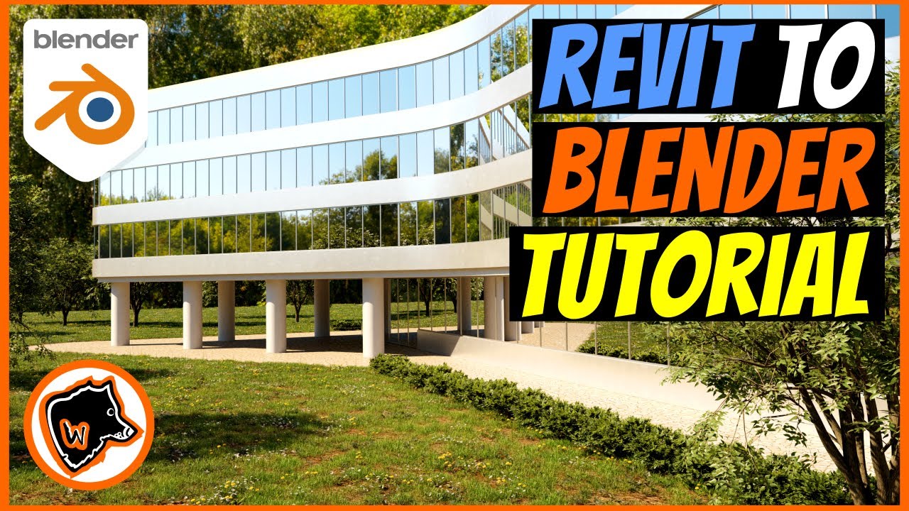REVIT to BLENDER my FASTEST WORKFLOW with GREAT ARCHVIZ ADDONS YouTube