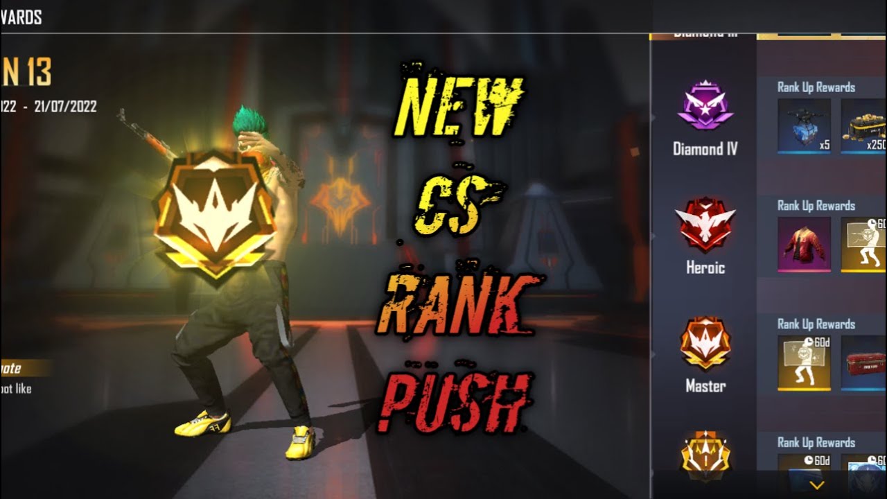 CS AND BR RANK PUSH LIVE SS GAMING #FREEFIREMAX - YouTube