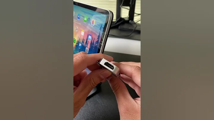 The best iPad accessory! HyperDrive USB C Hub #usbchub #ipadaccessories #usbc #ipadtips #ipad