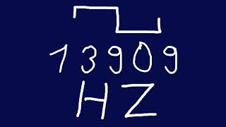 13909 hz square