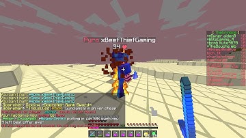 xBeefThiefGaming Hacking on cosmic pvp(lava planet)
