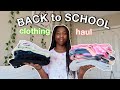 back to school clothing haul 2021