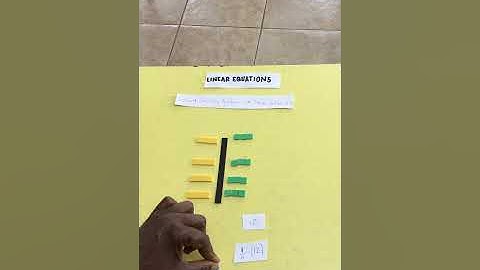 Solving One Step Equations With Integer Multiples of X- Montessori Elementary Math-Algebra (1 of 6)