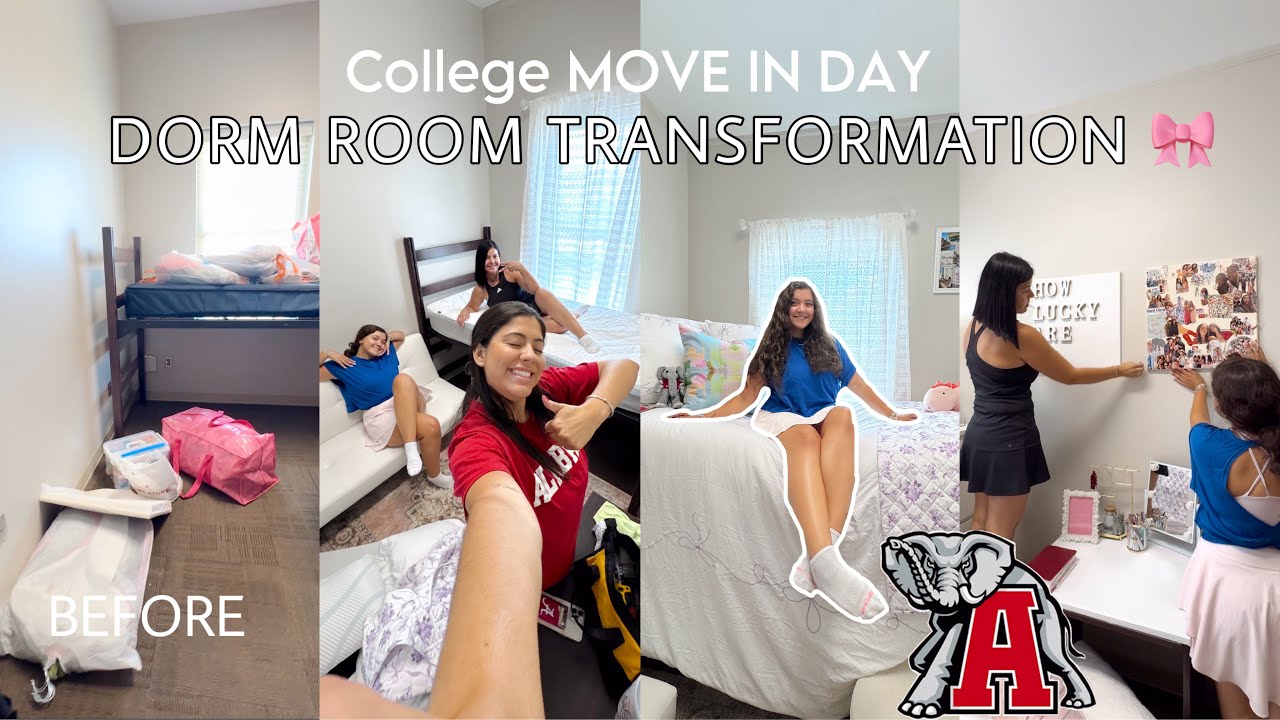 Major DORM ROOM TRANSFORMATION: Before and After, moving my sister to