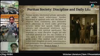 “Puritanism in Practice: Philosophy, Society, and the Human Voice”