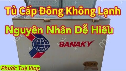 Sửa Tủ Cấp Đông SANAKY Không Lạnh, Nguyên Nhân Dễ Hiểu